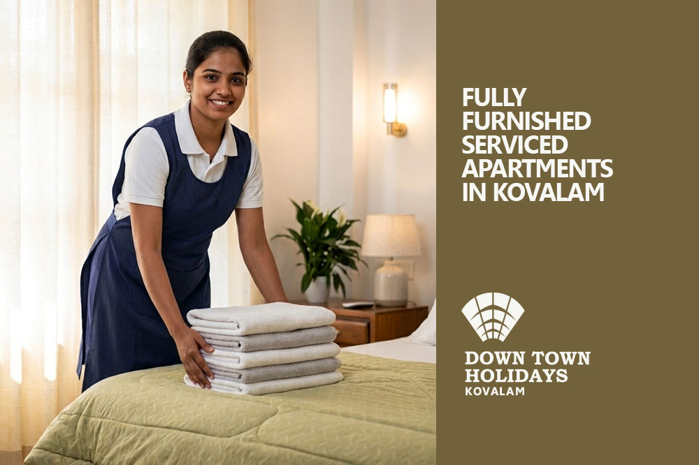 serviced apartments in kovalam
