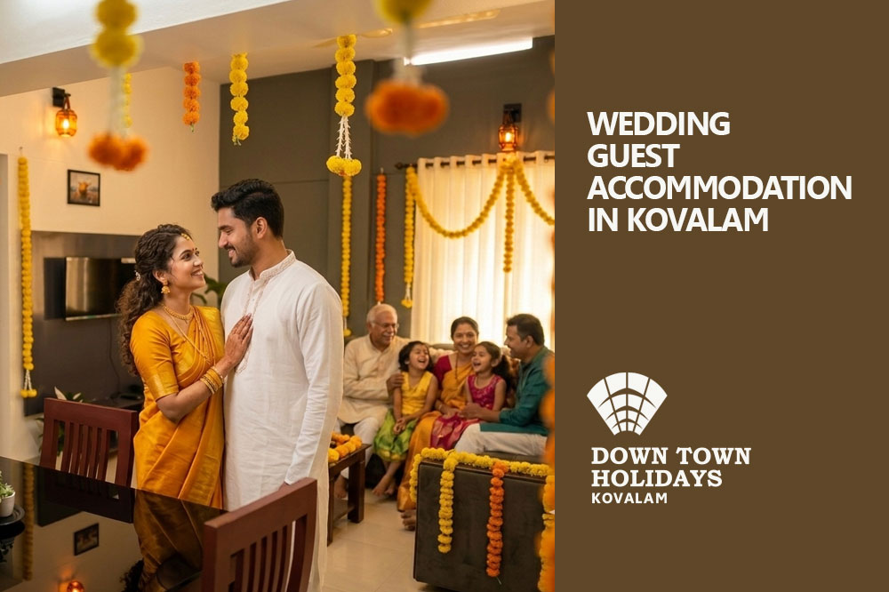 wedding guest accommodation kovalam